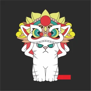 cat-in-lion-dance-head-heat-transfer-style2