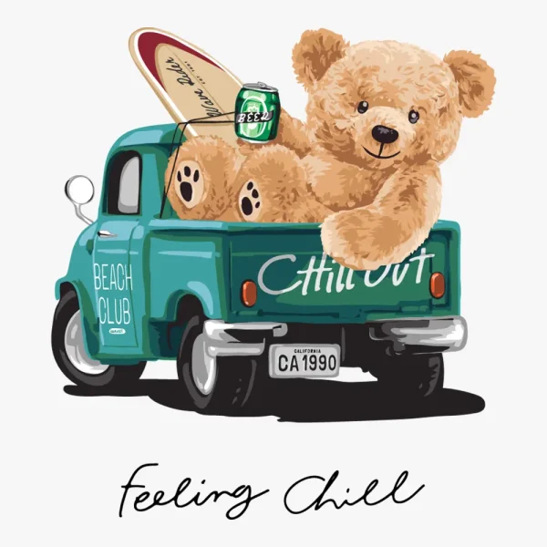 cute-bear-chilling-out-heat-transfer