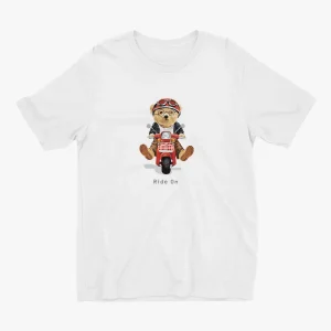 cute-bear-riding-motorcycle-tshirt