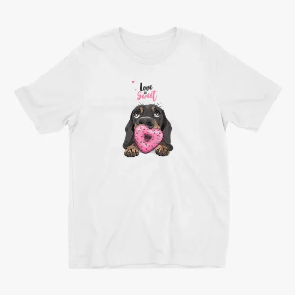 dachshund-dog-with-donut-tshirt
