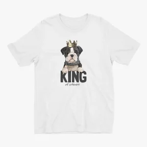 king-of-cuteness-dog-tshirt