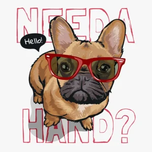 need-a-hand-dog-heat-transfer