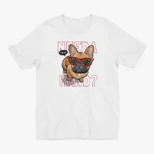 need-a-hand-dog-tshirt