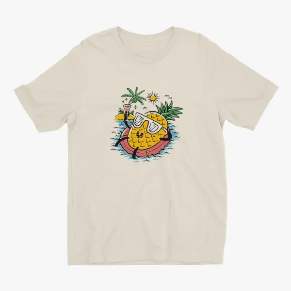 pineapple-relaxing-tshirt