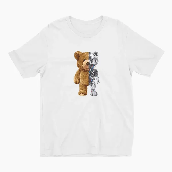 robot-cute-bear-tshirt
